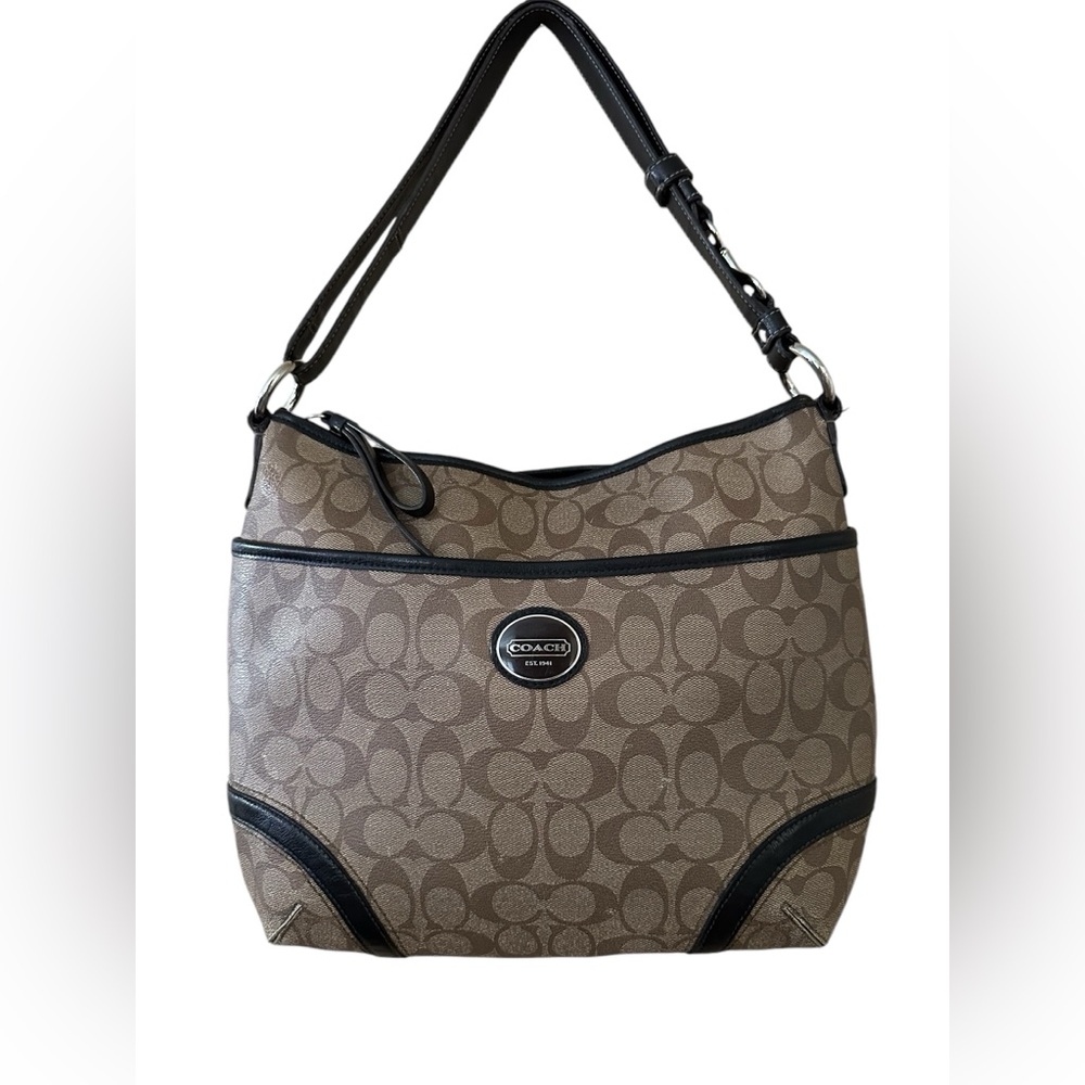 Coach Peyton Convertible Hobo Bag F19823